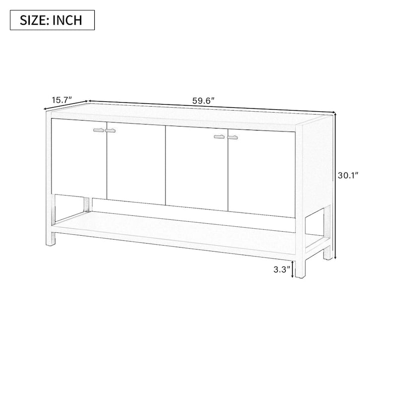 Modern Engineered Wood Table Adjustable