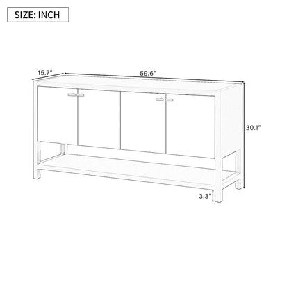 Modern Engineered Wood Table Adjustable