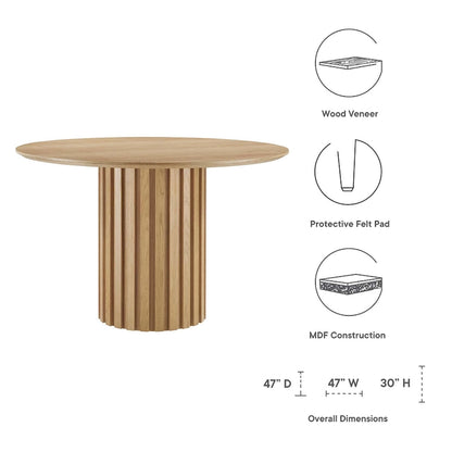 Modern Wood Engineered Wood Table