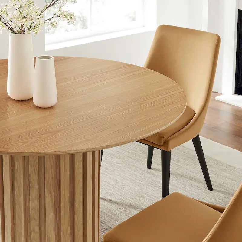 Modern Wood Engineered Wood Table