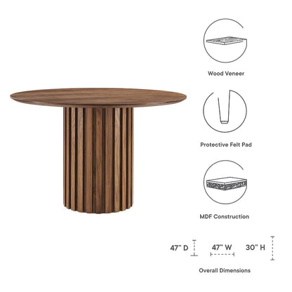 Modern Wood Engineered Wood Table