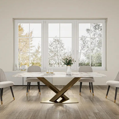 Modern Metal Table LED