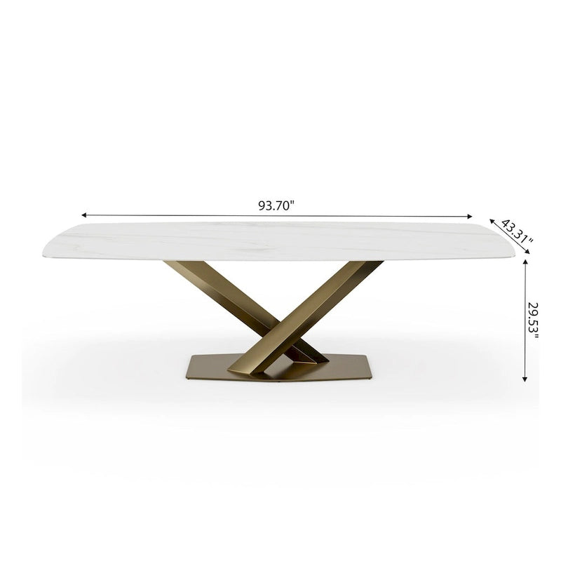 Modern Metal Table LED