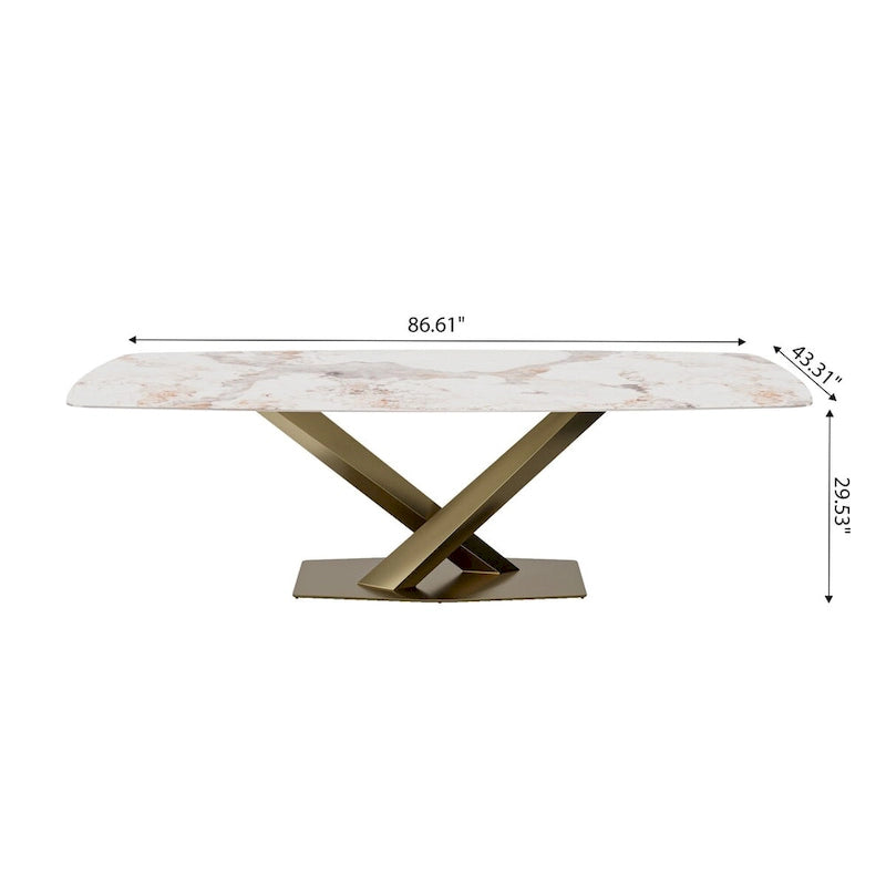 Modern Metal Table LED