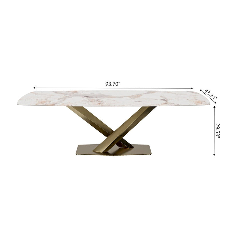 Modern Metal Table LED