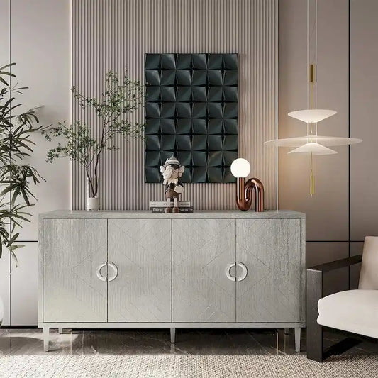 Modern Engineered Wood Cabinet