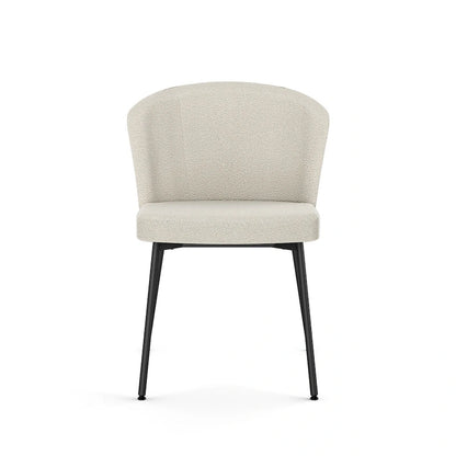 Contemporary Solid Wood Metal Table