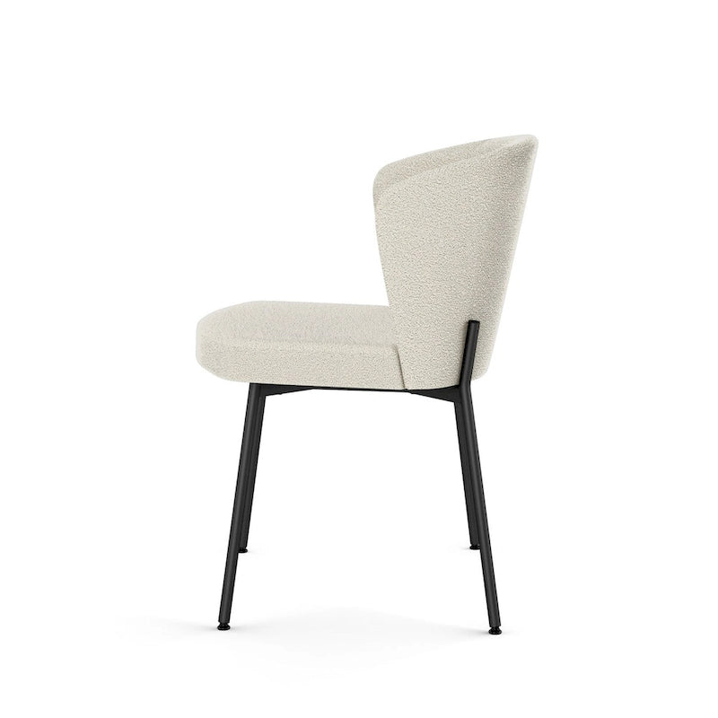 Contemporary Solid Wood Metal Table