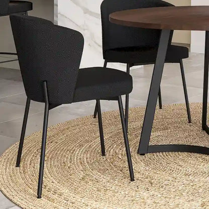 Contemporary Solid Wood Metal Table