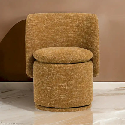 26 Inch Modern Wood Metal Chair Swivel