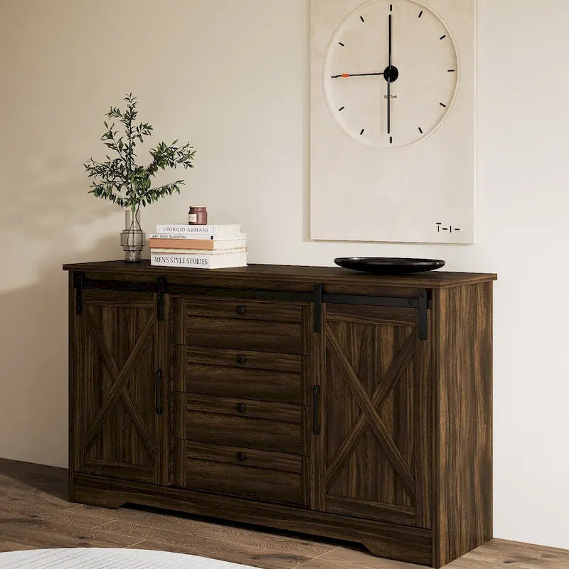 Modern Engineered Wood Cabinet Adjustable