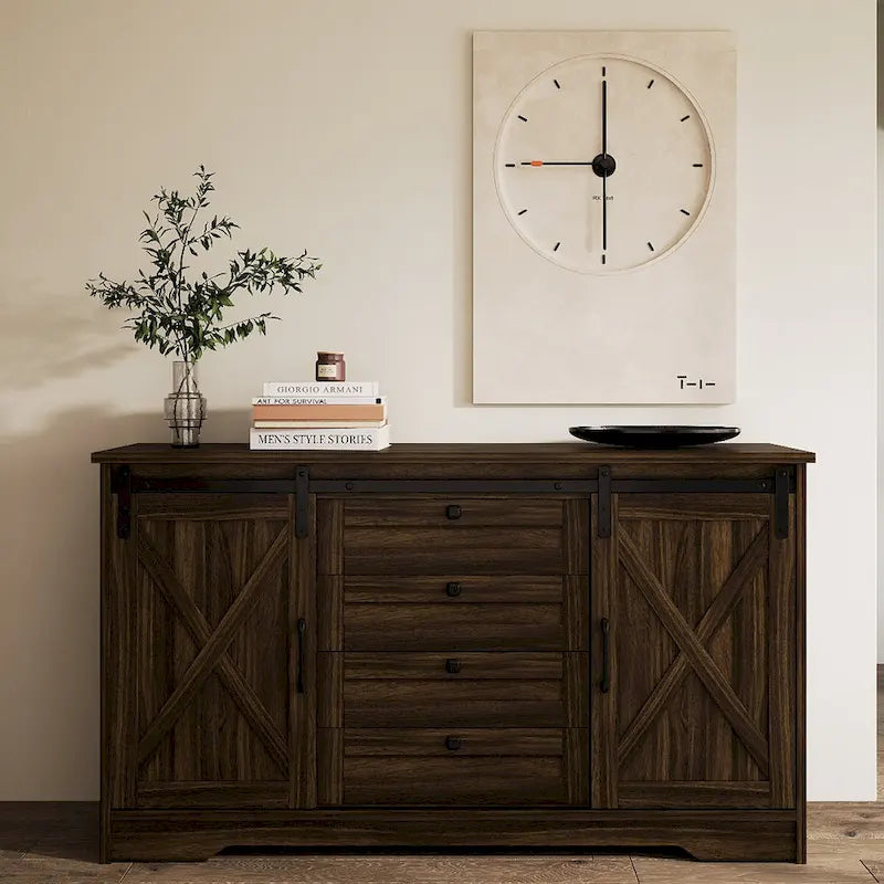 Modern Engineered Wood Cabinet Adjustable