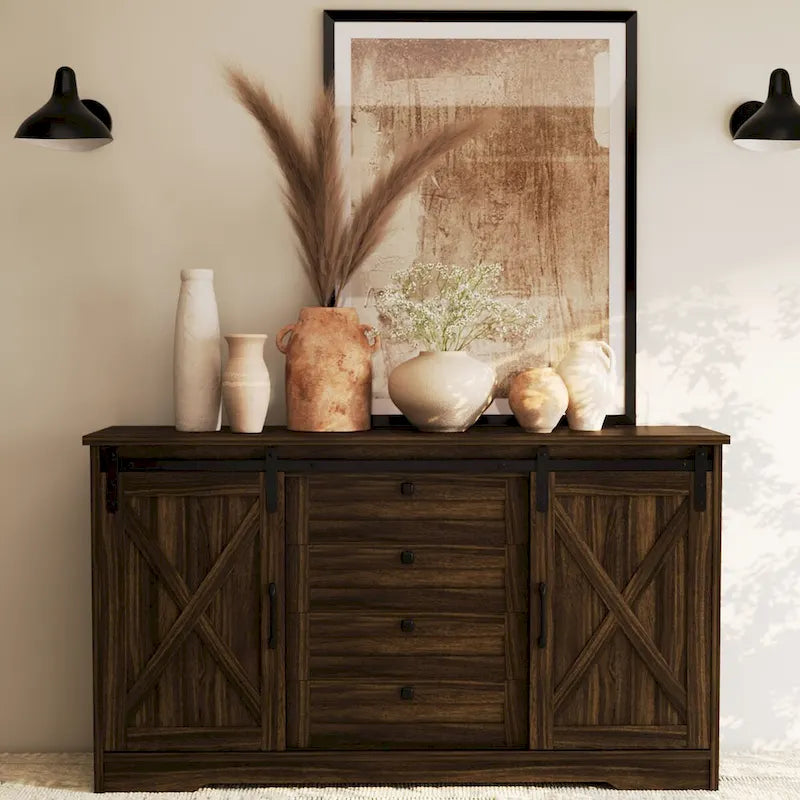 Modern Engineered Wood Cabinet Adjustable