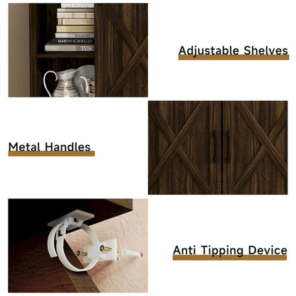 Modern Engineered Wood Cabinet Adjustable