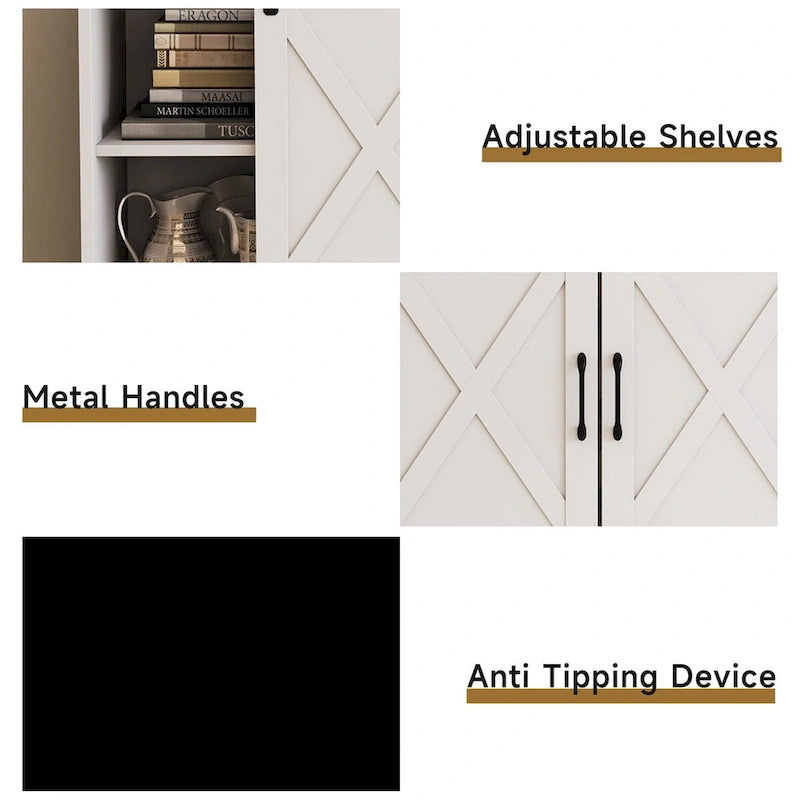 Modern Engineered Wood Cabinet Adjustable