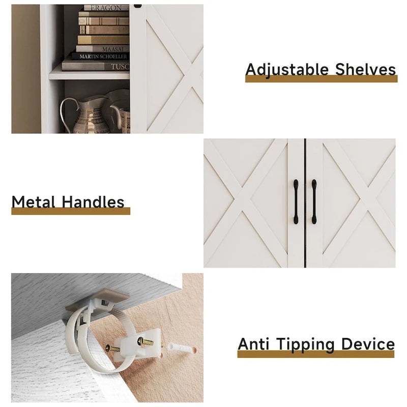 Modern Engineered Wood Cabinet Adjustable