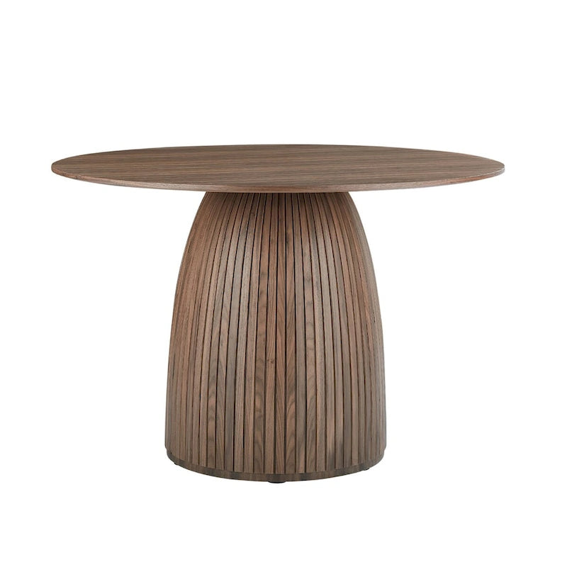 Modern Wood Metal Table LED