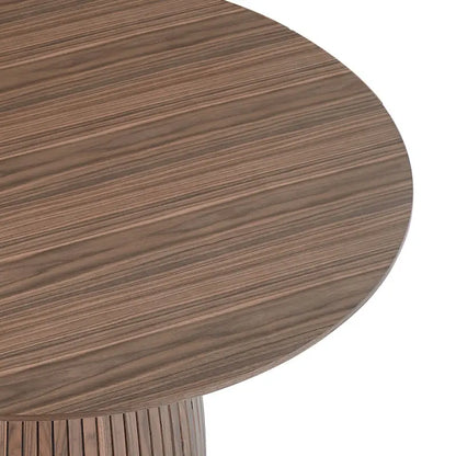 Modern Wood Metal Table LED
