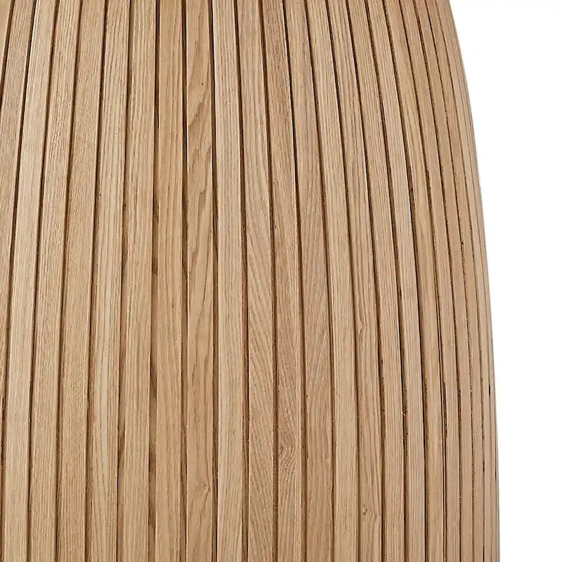 Modern Wood Metal Table LED