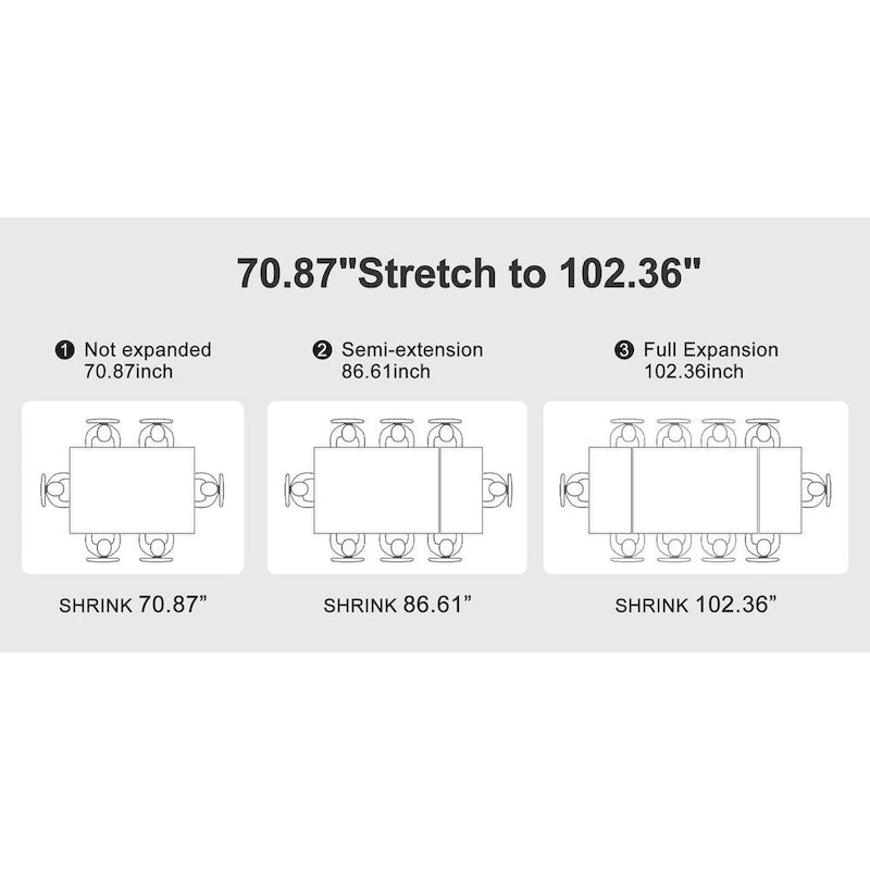 Modern Metal Leather Chair Extendable