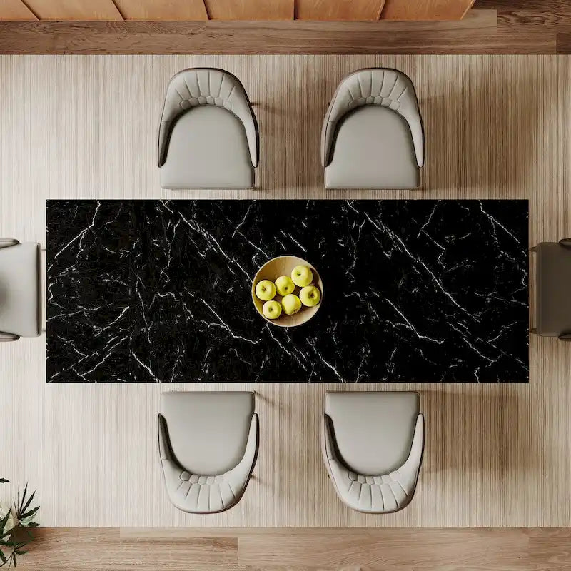 Modern Metal Leather Chair Extendable