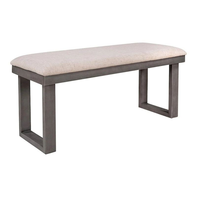Modern Solid Wood Fabric Table Upholstered