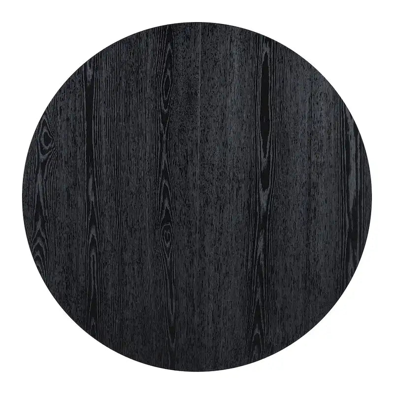 Nestfair Retro 5-piece Dining Set with 4 Chairs and Extendable Table