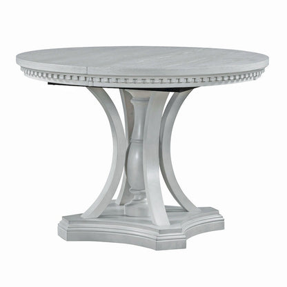 Nestfair Retro 5-piece Dining Set with 4 Chairs and Extendable Table