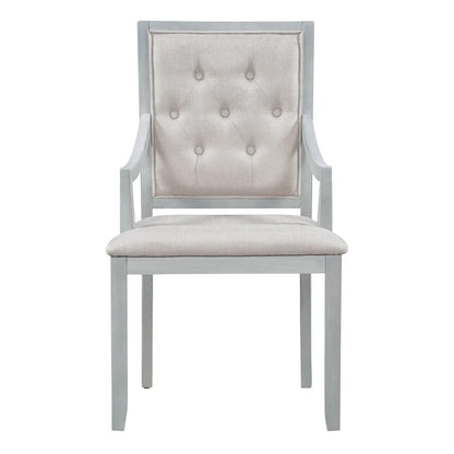 Nestfair Retro 5-piece Dining Set with 4 Chairs and Extendable Table