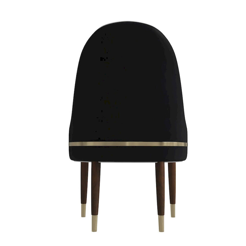 35.66 Inch Solid Wood Metal Chair Upholstered