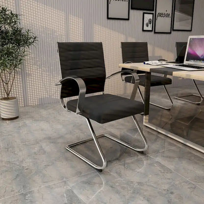 Modern Wood Metal Chair Upholstered