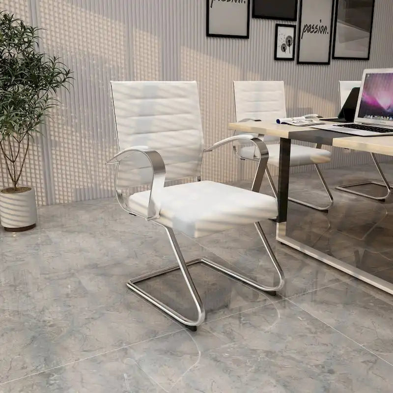 Modern Wood Metal Chair Upholstered