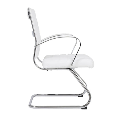 Modern Wood Metal Chair Upholstered