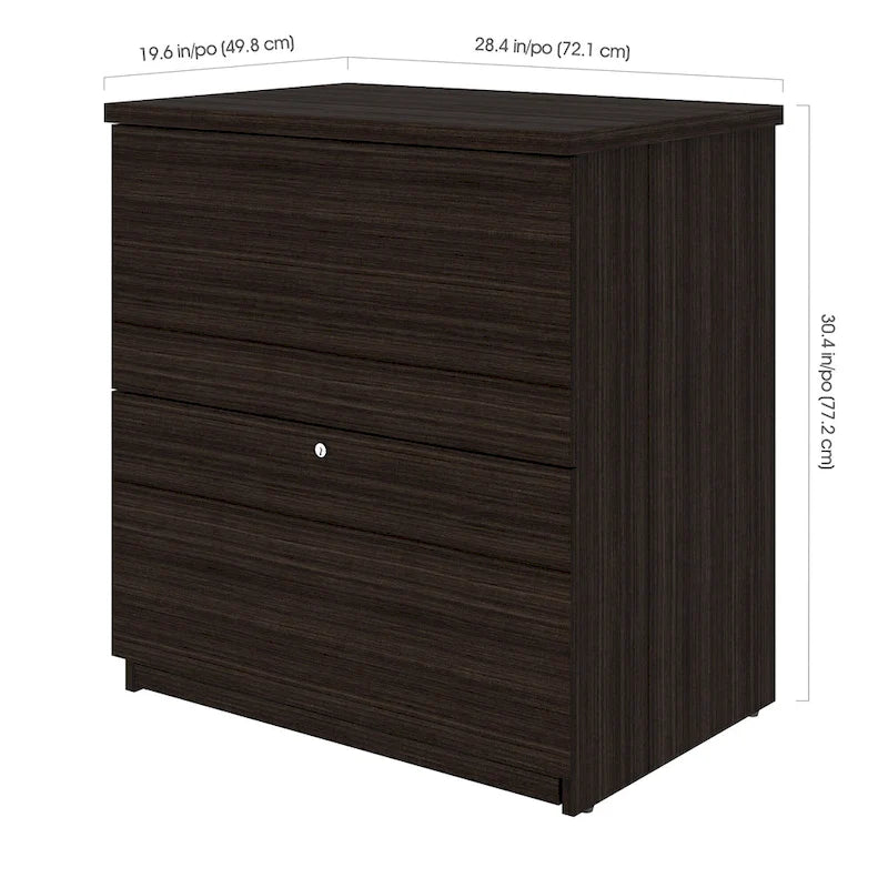 Bestar Universel 29W Standard Lateral File Cabinet By Bestar.