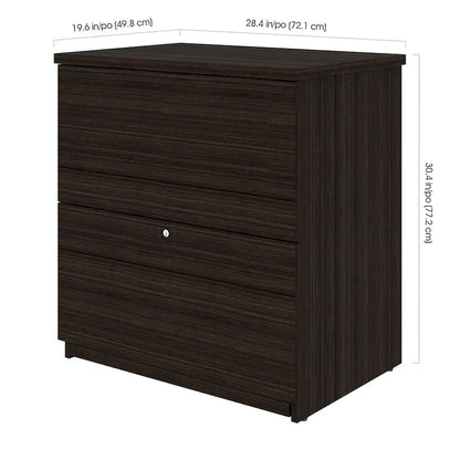 Bestar Universel 29W Standard Lateral File Cabinet By Bestar.