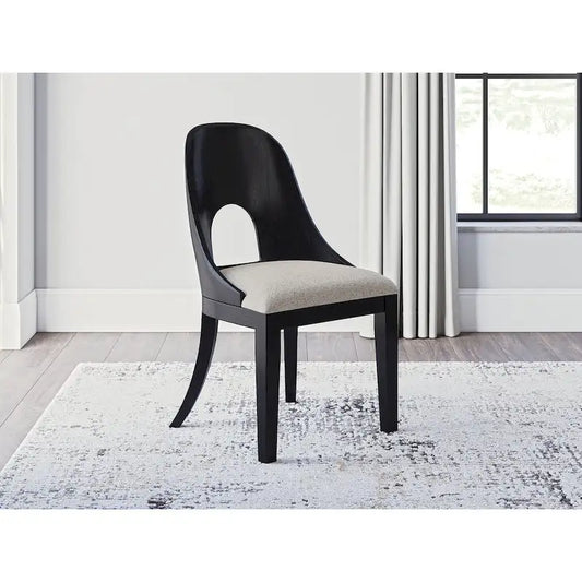 Contemporary Wood Fabric Table