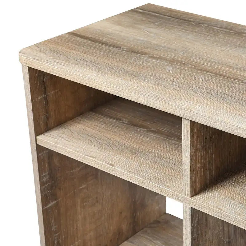 13 Inch Mid-Century Modern Wood Metal Table