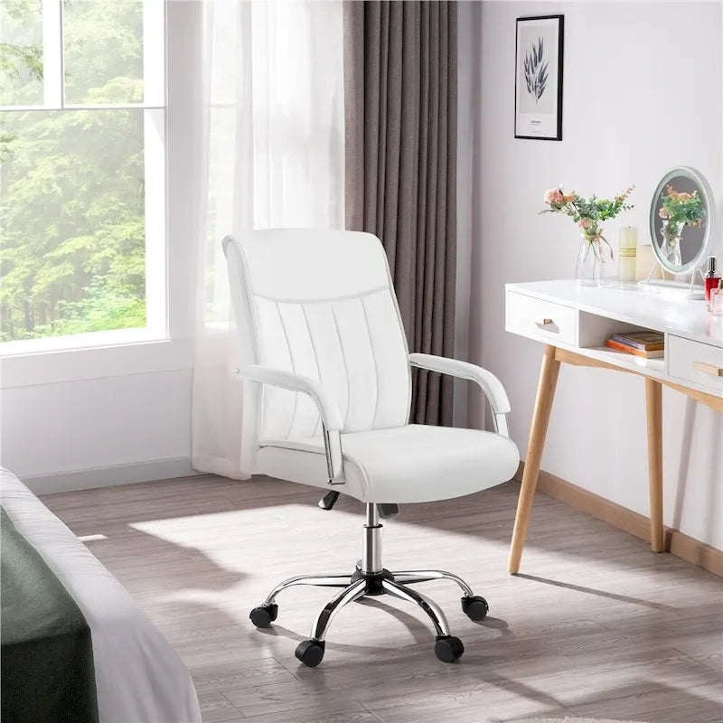 21.3 Inch Modern Wood Metal Chair Adjustable
