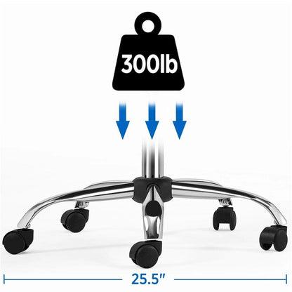 21.3 Inch Modern Wood Metal Chair Adjustable