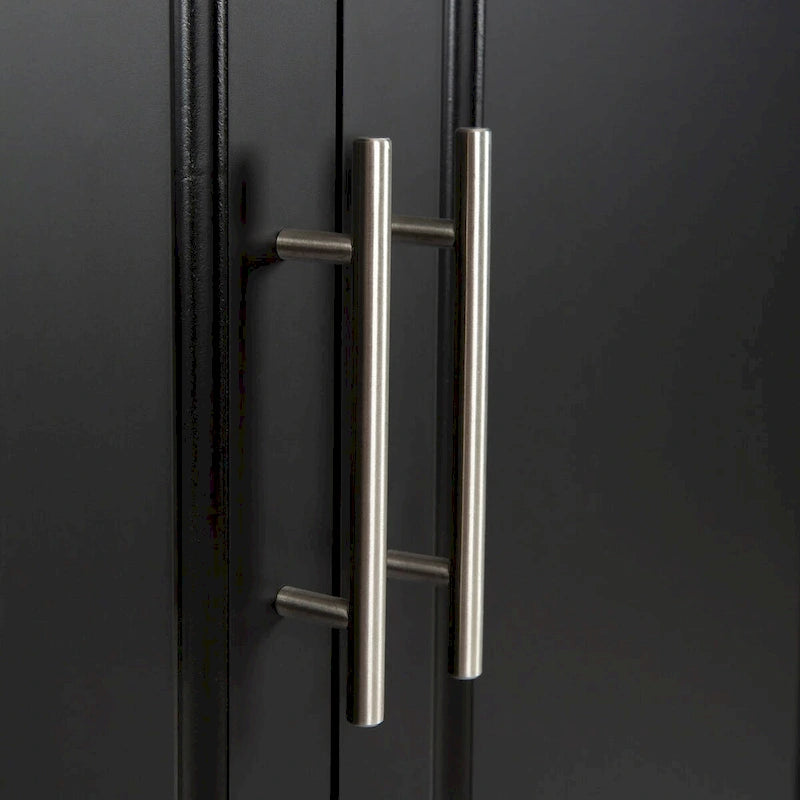 36.22 Inch Modern Wood Kitchen Cart Extendable