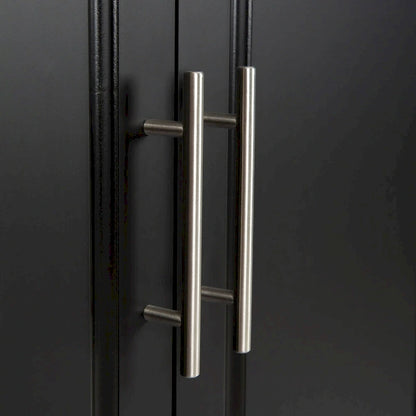 36.22 Inch Modern Wood Kitchen Cart Extendable