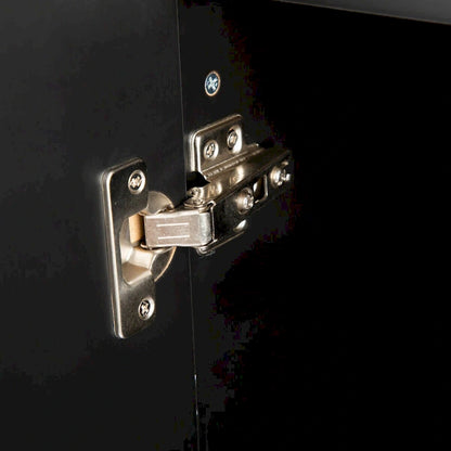 36.22 Inch Modern Wood Kitchen Cart Extendable