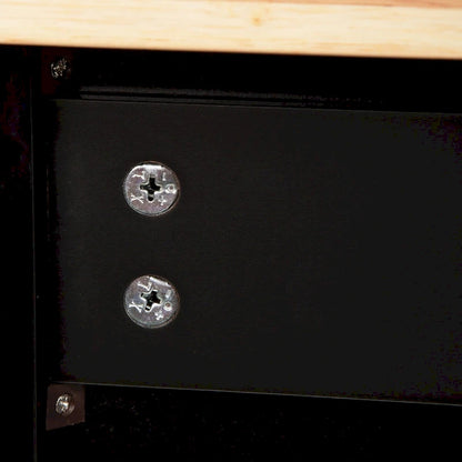 36.22 Inch Modern Wood Kitchen Cart Extendable