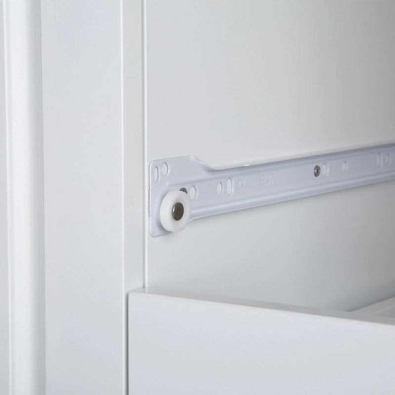 36.22 Inch Modern Wood Kitchen Cart Extendable