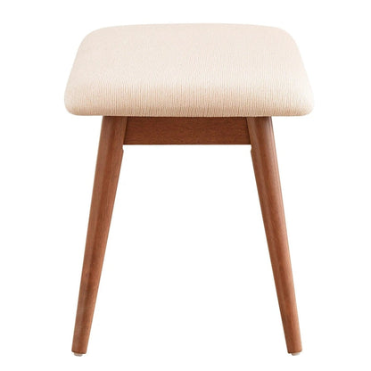 41.9 Inch Mid-Century Modern Wood Metal Chair Upholstered