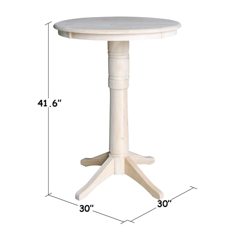 3-Piece Traditional Solid Wood Table
