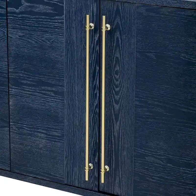 Full Traditional Solid Wood Metal Table Adjustable