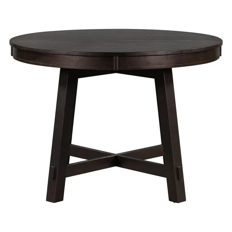 Modern Solid Wood Engineered Wood Table Extendable