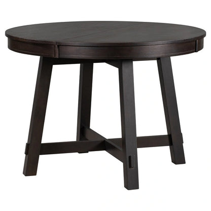 Modern Solid Wood Engineered Wood Table Extendable