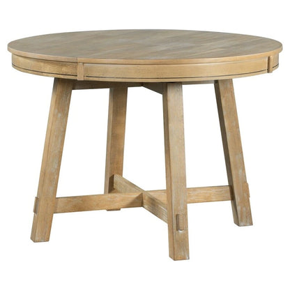 Modern Solid Wood Engineered Wood Table Extendable
